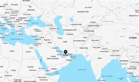 where is dubai located at|Dubai (emirate) .